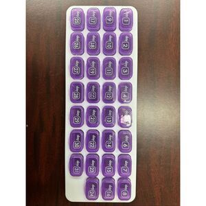 31 Days Daily Pill Container